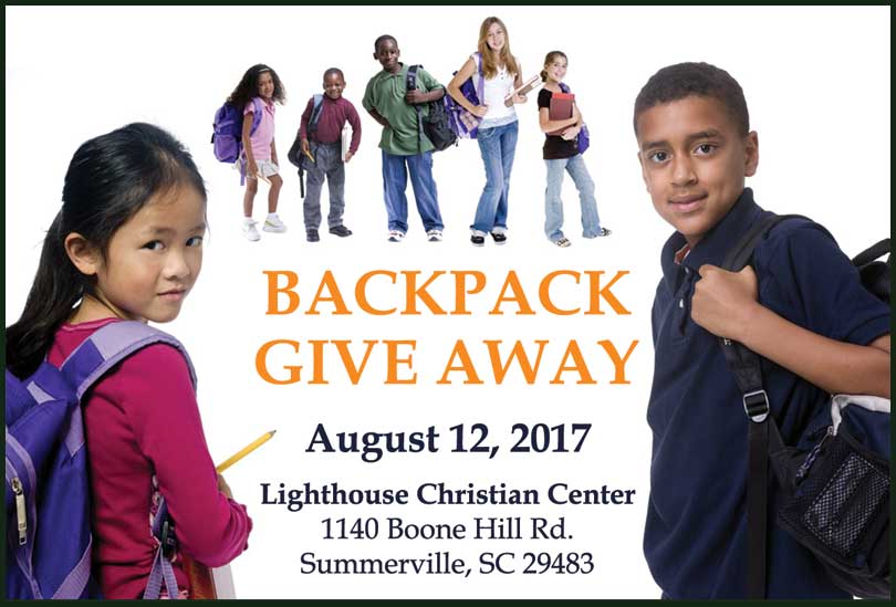 Backpack Give Away